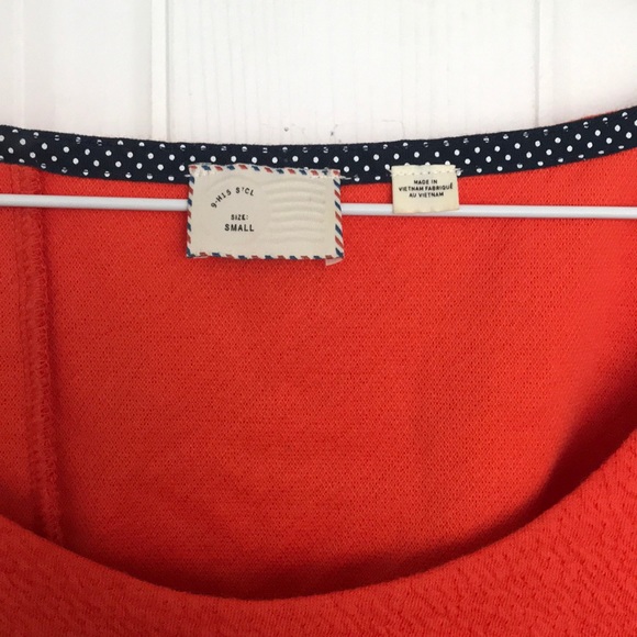 Anthropologie short sleeve top, Size small - Picture 3 of 6